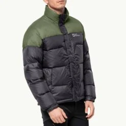 Jack Wolfskin Khaki DNA Tundra XT Down Jacket