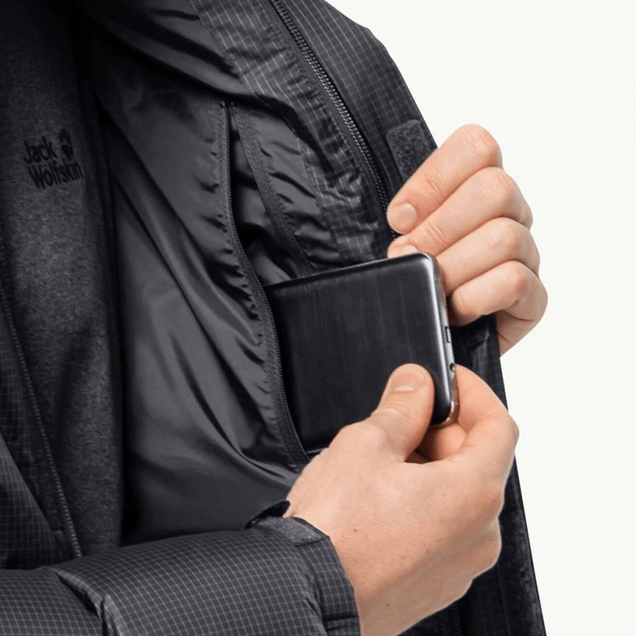 Jack Wolfskin Khaki DNA Tundra XT Down Jacket 4 Jack Wolfskin Khaki DNA Tundra XT Down Jacket - Image 4