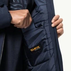 Jack Wolfskin Navy Koenigsbau Weather Resist Parka -Schmuddelwedda 18272615 4
