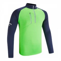 Callaway Green Weatherseries 1/4 Zip Thermal Jacket