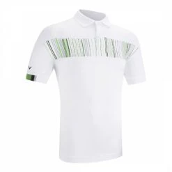 Callaway White Multicolour Recycled Polo Shirt