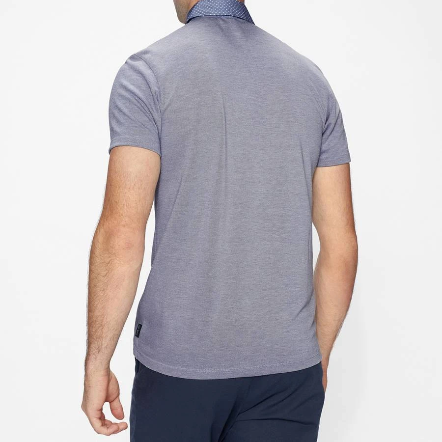 Ted Baker Dark Blue Frend Colar Polo 2 Ted Baker Dark Blue Frend Colar Polo - Image 2