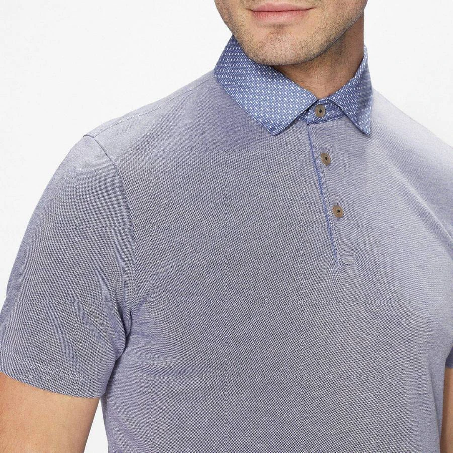 Ted Baker Dark Blue Frend Colar Polo 3 Ted Baker Dark Blue Frend Colar Polo - Image 3