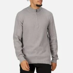Regatta Grey Half Zip Sweatshirt