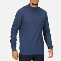 Regatta Navy Half Zip Sweatshirt