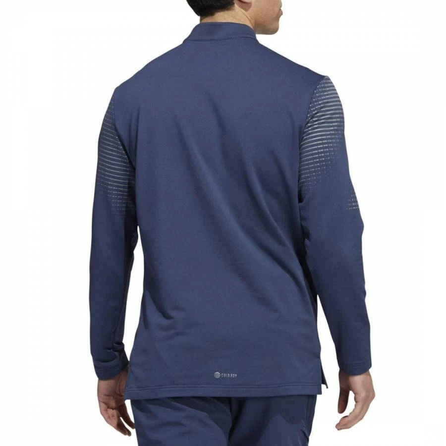 Adidas Golf Navy Golf Statement Long Sleeve Top 2 Adidas Golf Navy Golf Statement Long Sleeve Top - Image 2