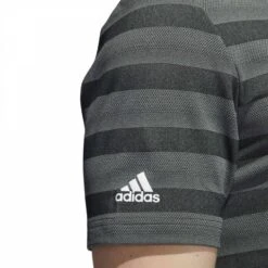 Adidas Golf Grey Striped Polo Shirt -Schmuddelwedda 18314797 4