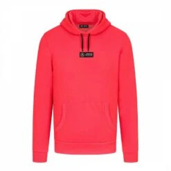 Pink Mercedes Printed Hoodie