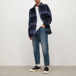 AllSaints Indigo Jack Distressed Jeans -Schmuddelwedda 18332009 3