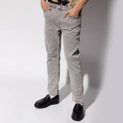 AllSaints Grey Dean Stretch Jeans