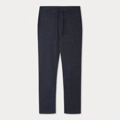 Hackett London Charcoal Tapered Cashmere Blend Joggers -Schmuddelwedda 18337876 4