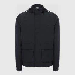 Reiss Navy Pierlo Hooded Technical Jacket -Schmuddelwedda 18339054 4