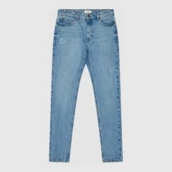 Reiss Washed Blue Wallis Tapered Slim Jeans -Schmuddelwedda 18339828 4