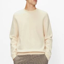 Ted Baker White Bodmin Crew Neck Jumper
