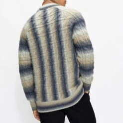 Ted Baker Multi Pitchh Ombre Cable Knit Cardigan -Schmuddelwedda 18342525 3