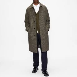 Ted Baker Brown Redrun Belted Wool Coat -Schmuddelwedda 18342700 3