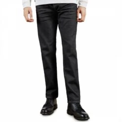 Ted Baker Navy Osmar Straight Stretch Jean