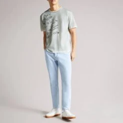 Ted Baker Light Blue Peribar Mib Slim Fit Jean -Schmuddelwedda 18342946 3