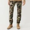 True Religion Khaki Camo Moto Stretch Jeans
