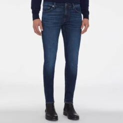 7 For All Mankind Indigo Paxtyn Skinny Stretch Jeans