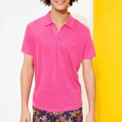 Vilebrequin Pink Pyramid Polo