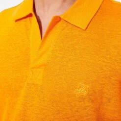 Vilebrequin Orange Pyramid Polo -Schmuddelwedda 18371957 3