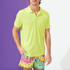 Vilebrequin Green Pirinol Polo