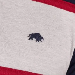 Navy Pique Logo Polo Shirt -Schmuddelwedda 18383595 4