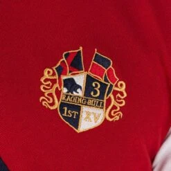 Navy/Red Crest Logo Polo Shirt -Schmuddelwedda 18383631 4