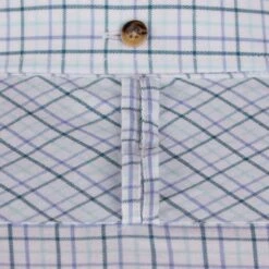Blue Check Cotton Shirt -Schmuddelwedda 18384083 3