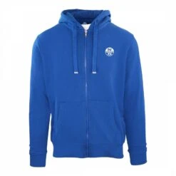 North Sails Blue Zip Through Hoodie
