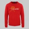 PHILIPP PLEIN Red Crew Neck Sweater