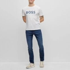 Boss Mid Blue Stretch Slim Jeans -Schmuddelwedda 18389916 3