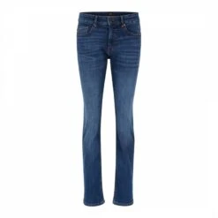 Boss Mid Blue Stretch Slim Jeans -Schmuddelwedda 18389916 4