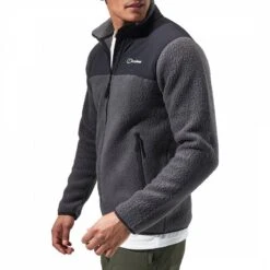 Berghaus Grey/Black Syker Mid Layer Fleece