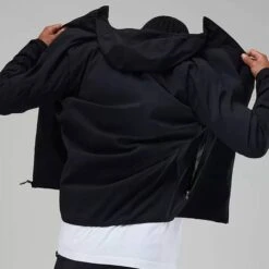 Berghaus Black/Grey Theran Hooded Water Repellent Jacket -Schmuddelwedda 18390147 3