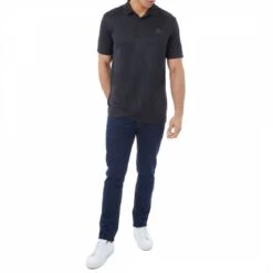 Adidas Golf Black Adidas Stretch Polo Shirt -Schmuddelwedda mixed brands mw19 3